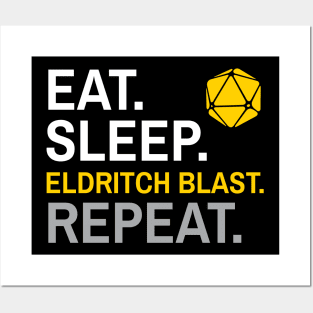 D&D Warlock Eldritch Blast Posters and Art